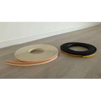 Flexplint - Flexibele PVC plakplint - Wit (RAL9016) - 10 meter