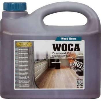 WOCA Diamond Oil Chocolate Brown - 2,5 liter