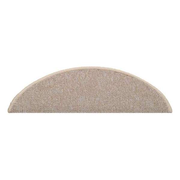 Trapmat Cortona Beige 15 stuks - 17x56 cm haak 4 cm