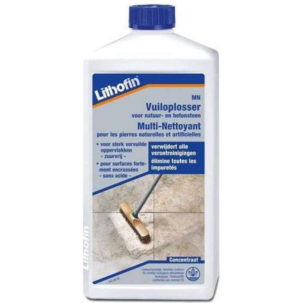 MN Vuiloplosser - Natuursteen reiniger NATUURSTEEN - Lithofin - 500 ml