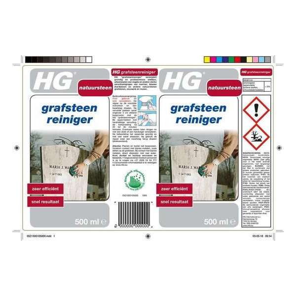 HG grafsteenreiniger 500ml