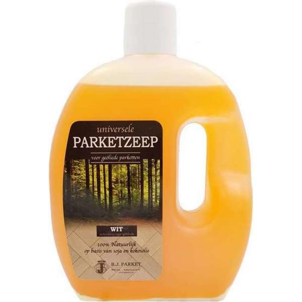 Bj zeep Universele parketzeep wit 2 liter