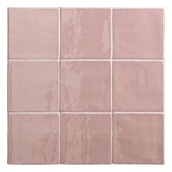 1,12m2 - Wandtegels keuken / badkamer Oud Hollandse witjes Roze 13x13 cm