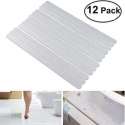 Zelfklevende Antislip Stickers - Douche/Bad/Trap Plakstrip - Antislip Strips 12 Stuks - 38x2 CM