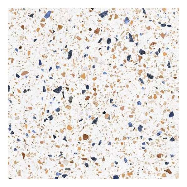 Terazzo tegel Mineral Mix Wit | Mat | 60X60 CM