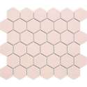 0,91m² - Mozaïek Tegels badkamer en keuken - Barcelona Hexagon Roze 5,1x5,9