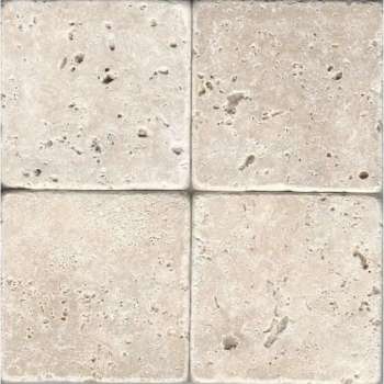 Progetto Natuursteen Antiek 30x30x1 cm prijs per verpakking van 1m² (11 stuks), travertino chiaro