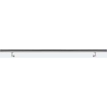 Roestvrij stalen leuning, trapleuning 120 cm - trap leuning rvs geborsteld - met houders - 1200 mm - Multistrobe