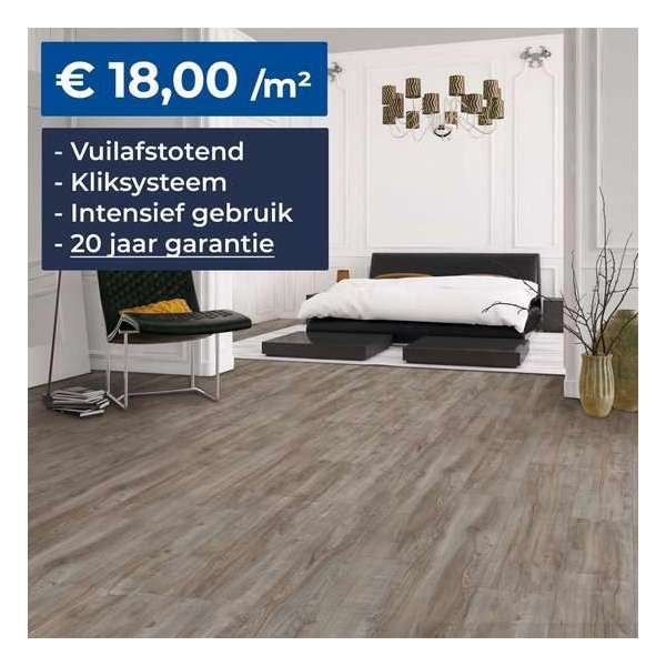 HDM Homebrand XL Laminaat - Houston - Vloer -  Kliksysteem – Embossed - 8mm – 20 Jaar Garantie