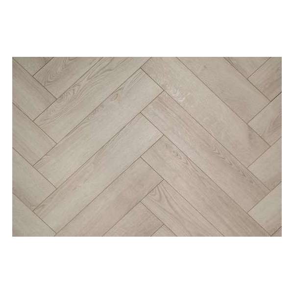 Floer Visgraat Laminaat Vloer - Vergrijsd Eiken 64 x 14,3 x 1,2 cm