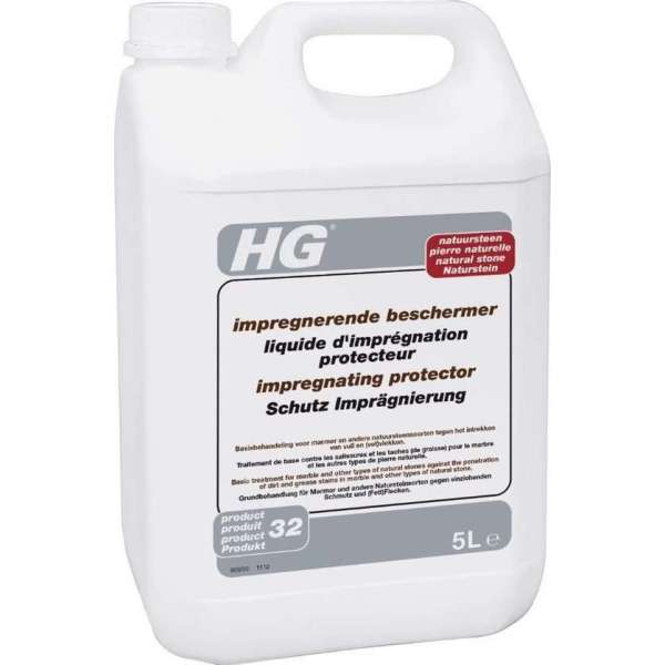 HG natuursteen impregnerende beschermer - 1L - binnen en buiten toepasbaar