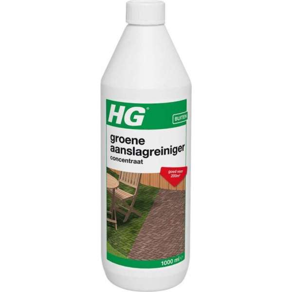 HG Groene Aanslagreiniger concentraat - 1 Liter - voor 200m2