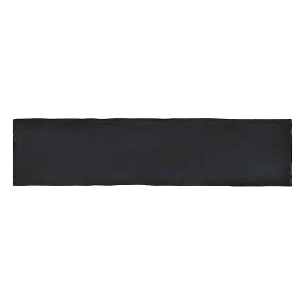 1m² - Wandtegels Keuken / Badkamer Colonial Black Mat - 7,5x30 cm