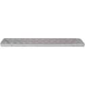 Trapmat aluminium Traanplaat 15 Stuks 7,5x60 cm haak 2,6 cm