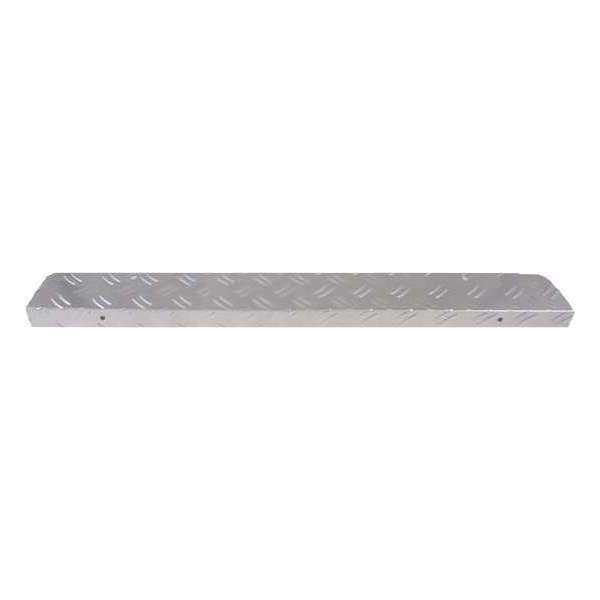 Trapmat aluminium Traanplaat 15 Stuks 7,5x60 cm haak 2,6 cm