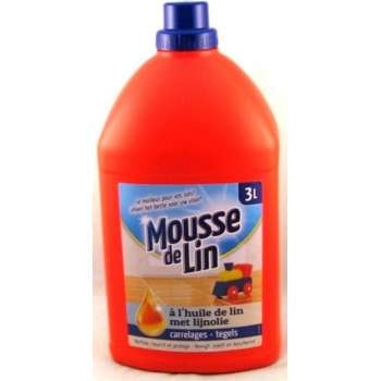 Mousse de Lin Tegelreiniger met lijnolie - 3 liter