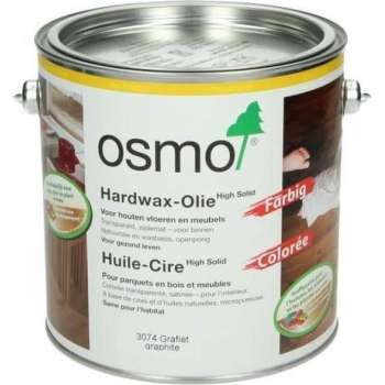 OSMO Hardwax Olie 3074 Grafiet 2,5L | Vloerolie| Parket Olie