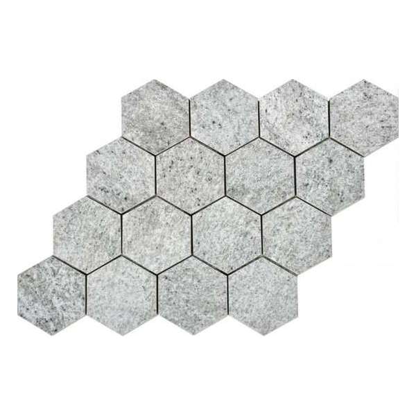 Keramische tegel Basaltic Gris Mosaic 26,5x39 - Woodson and Stone - grijs