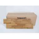 1 Doos Teak plakhout | Naturel | 18x49.5x2