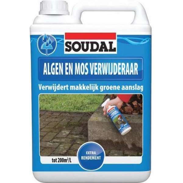 ALGEN EN MOS VERWIJDERAAR KLEURLOOS 5L-SOUDAL-100178