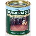 Hermadix Bankirai olie 2,5 liter inc. blokkwast