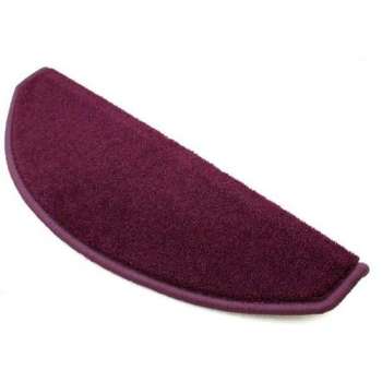 Pakket 15x Elite Soft aubergine/paarse trapmatten 56x17x3,5