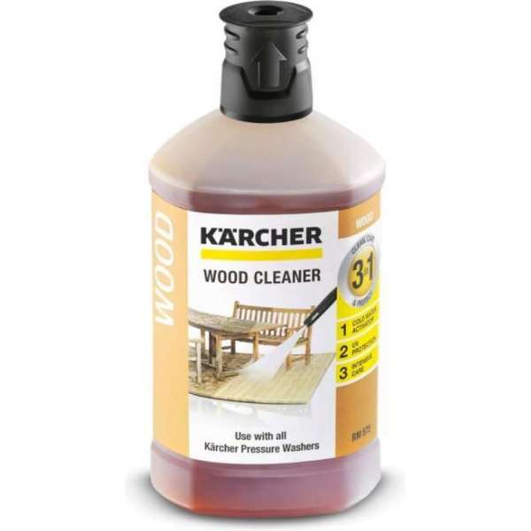 Karcher reiniger houtreiniger - 1ltr - wood cleaner 3in1 - reinigingsmiddel hogedrukreiniger