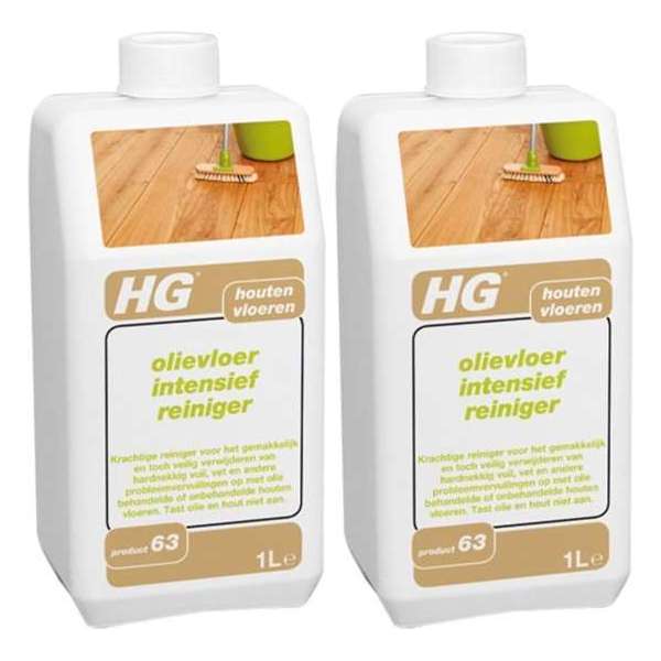 HG Intensief Vloerolie Reiniger - 1000 ml - 2 Stuks !