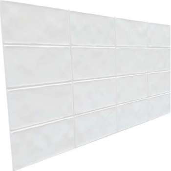 WOON-DISCOUNTER.NL - Futuna White 10 x 20 cm -  Keramische tegel  -  - 533427