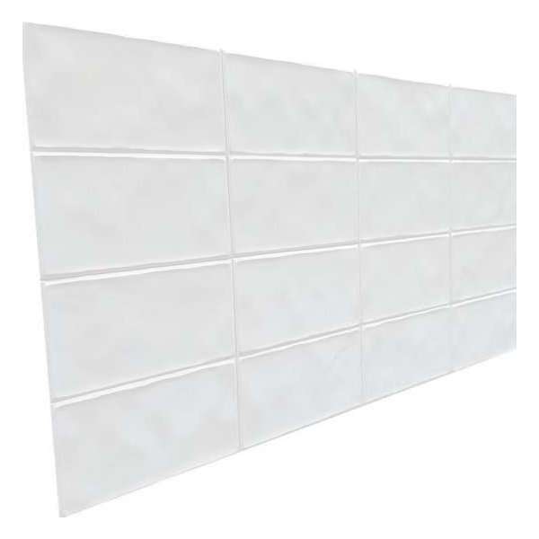 WOON-DISCOUNTER.NL - Futuna White 10 x 20 cm -  Keramische tegel  -  - 533427