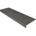 Overzettrede met neus | Laminaat | Betonlook Dark Grey Stone | 130 x 38 cm - exclusief montage