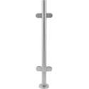 MonsterShop Stainless Steel Balustrade, Mid Post, 110cm H