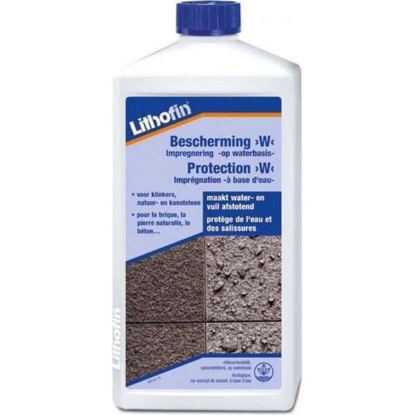 Protection W - Impregneer op waterbasis - Lithofin - 1 L