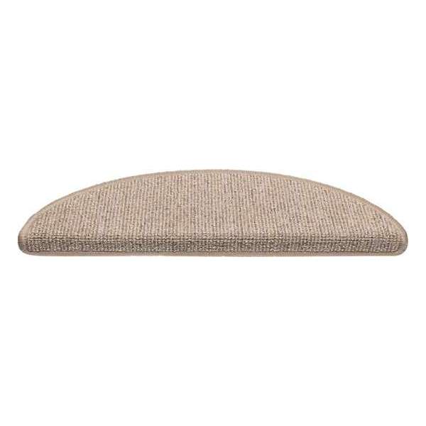 Trapmat Stockholm beige 17*56 cm set 15 stuks