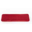 Rechte trapmat Velours rood set 15 stuks