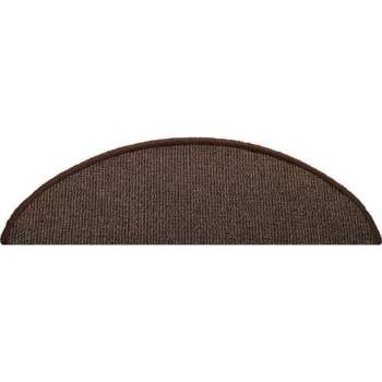 Trapmat Durban Bruin 15 stuks 16x56 cm haak 4 cm