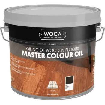 Onderhoudsolie - Woca - Master colour oil - 120 Black - 2,5L