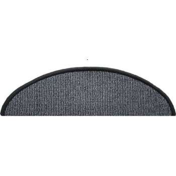 Trapmat Durban Antraciet 15 stuks 16x56 cm haak 4 cm