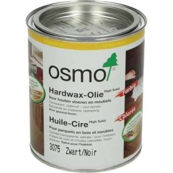 OSMO Hardwax Olie 3075 Zwart 2,5L | Vloerolie parket | Parket olie Eiken