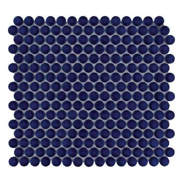 0,93m² -Mozaiek Coins Venice Kobalt Blauw