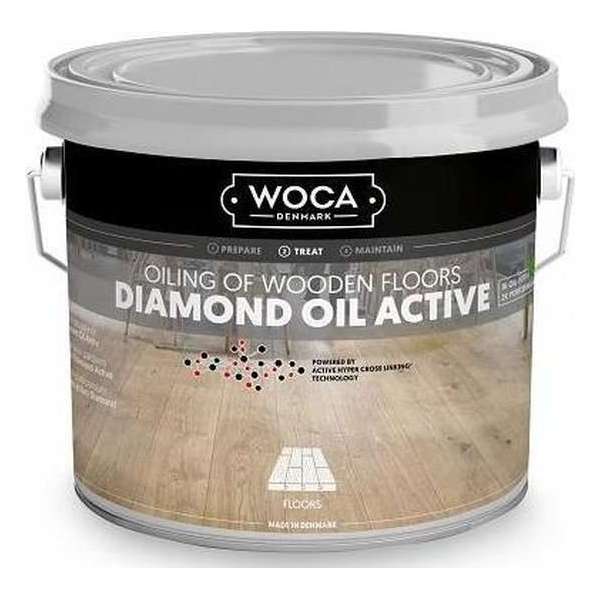 Woca Diamond Oil Active Caramel Brown - 0,25 Liter