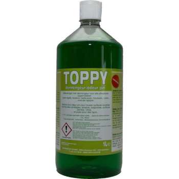 Tapijtreiniger Toppy met Dennengeur 1 L.