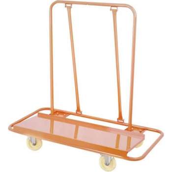 Dakta® Platenwagen | Trolley | Voor gereedschap | Stabiel | 4 wielen