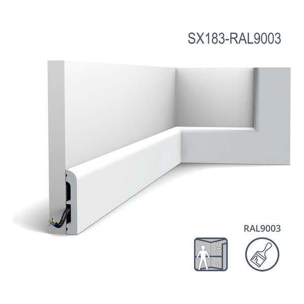 Plint Orac Decor Modern SX183-RAL9003