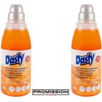 Dasty, Gel, Schoonmaakset, Hout en laminaat, 2-pack