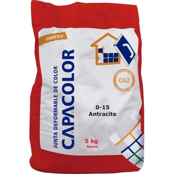 WOON-DISCOUNTER.NL - Capacolor voegmiddel (Antraciet) -  - 991132-Antraciet