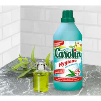 Carolin - Tegelreiniger Eucalyptus - 2 x 1 Liter