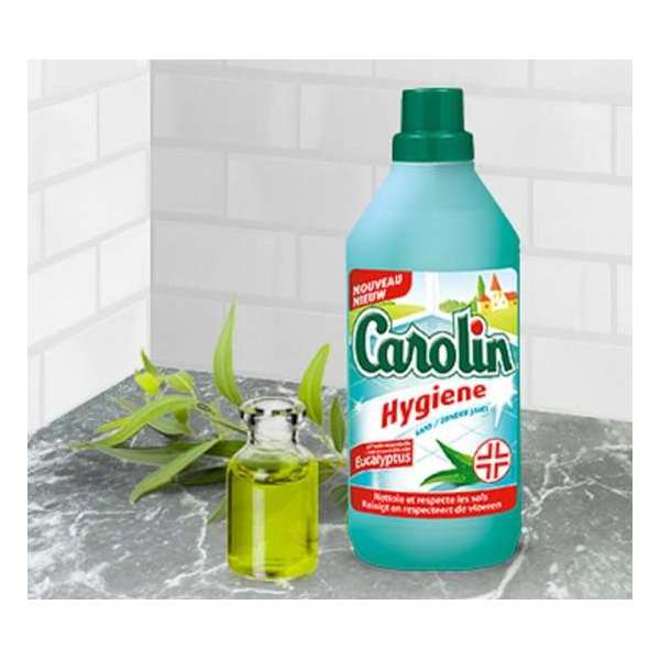 Carolin - Tegelreiniger Eucalyptus - 2 x 1 Liter