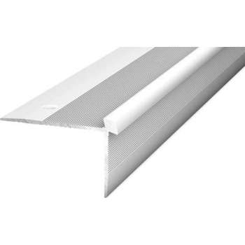 Aluminium trapprofiel geboord - L-profiel - 42mm x 2,50m