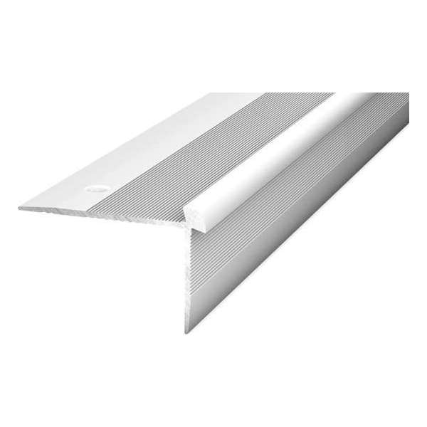 Aluminium trapprofiel geboord - L-profiel - 42mm x 2,50m